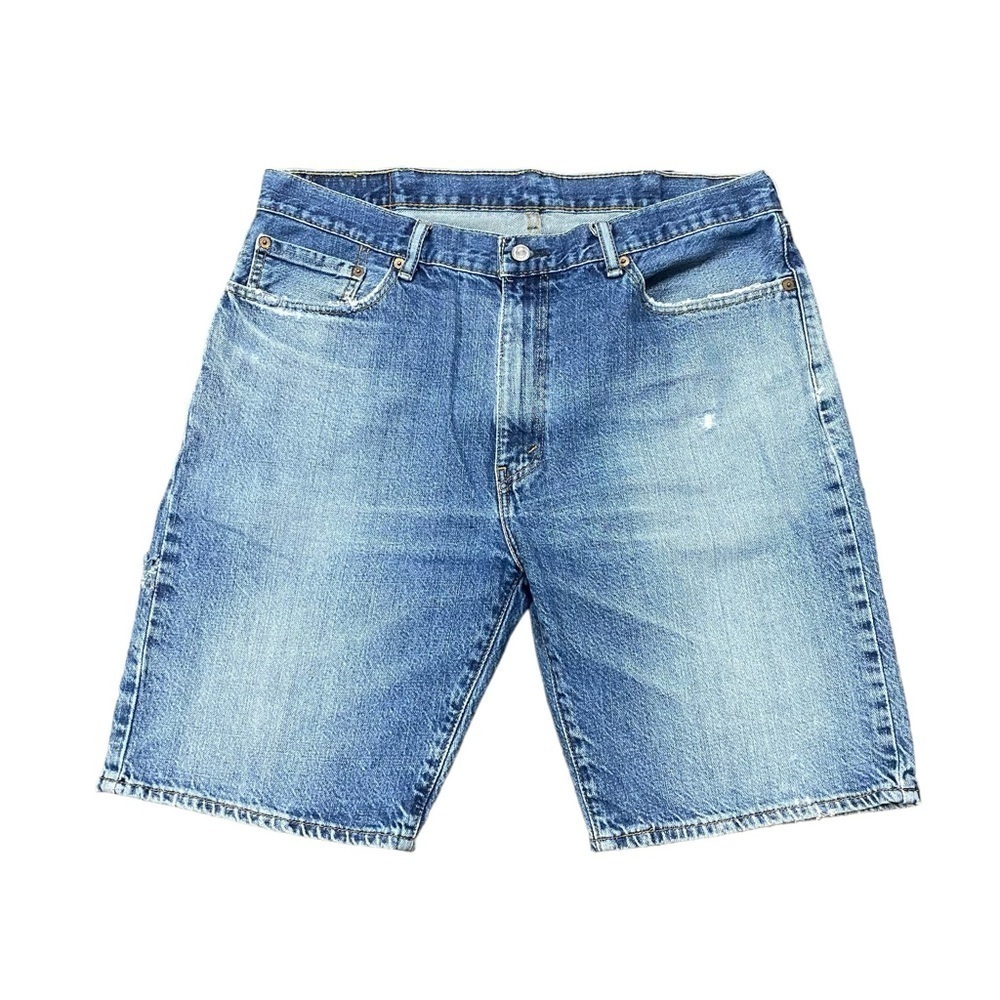 Levi’s 505 Distressed Denim Jean Shorts Size 38